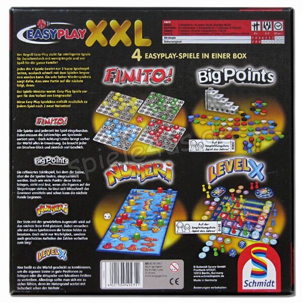 Easyplay XXL 4 Spiele in einer Box