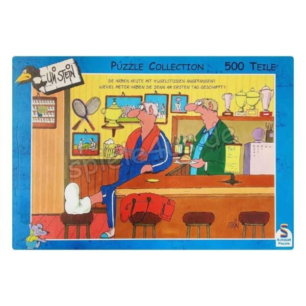 Uli Stein Kugelstoßer 57511 500 Teile Puzzle