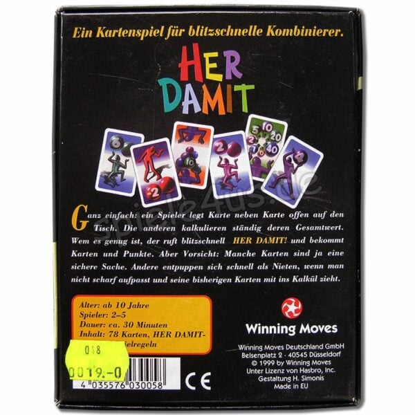 Her damit Kartenspiel