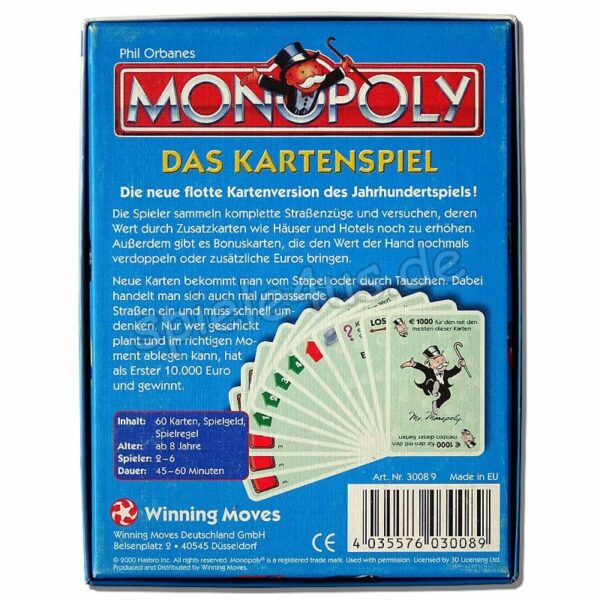 Monopoly Das Kartenspiel