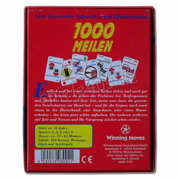 1000 Meilen Winning Moves