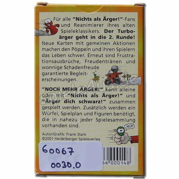 Noch mehr Ärger