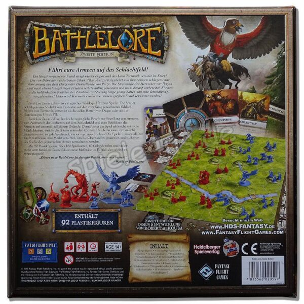 Battlelore Zweite Edition  mit Promo Hill Giant