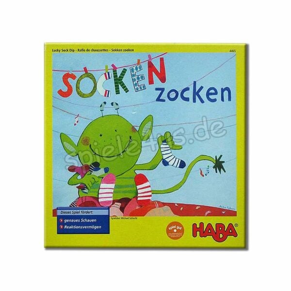 Socken zocken HABA 4465