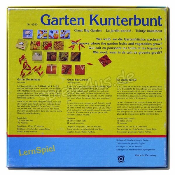 Garten Kunterbunt HABA 4580