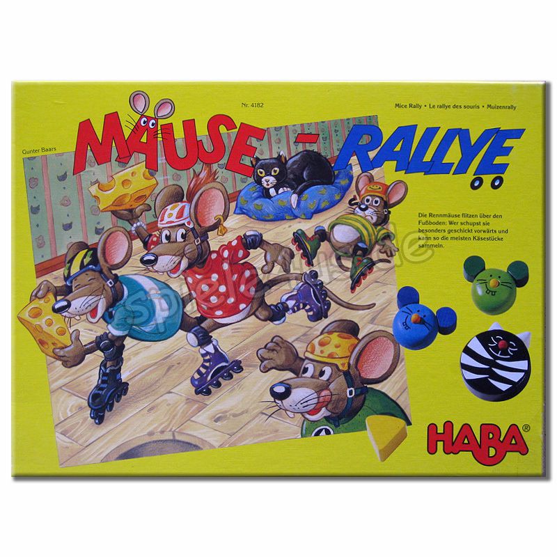 Mäuse-Rallye HABA 4182 Kinderspiel