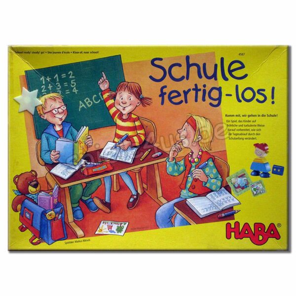 Schule fertig los  Lernspiel HABA 4587