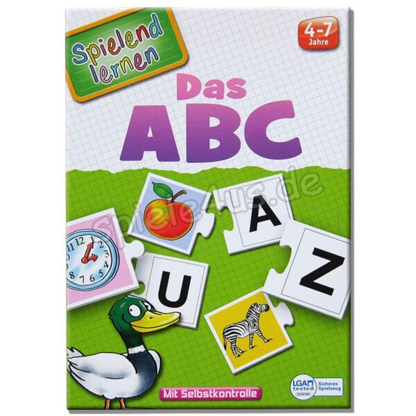 Spielend lernen Das ABC