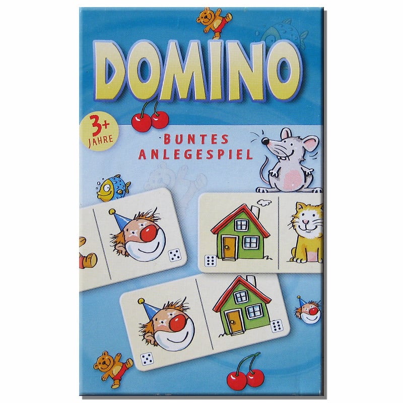 Domino Buntes Anlegespiel