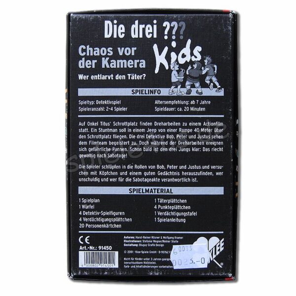 Die drei ??? Chaos vor der Kamera Mitbringspiel