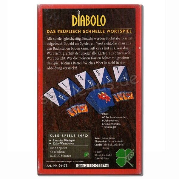 Diabolo Das teuflisch schnelle Wortspiel