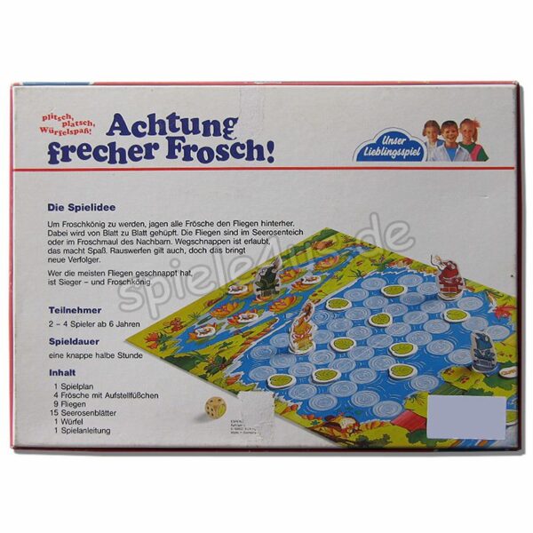 Achtung frecher Frosch