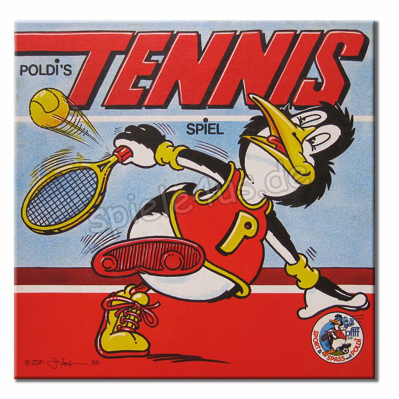 Poldis Tennis Spiel Hexagames 1986