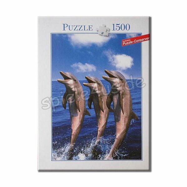 Puzzle 1.500 Teile Delfine mit Puzzle-Conserver