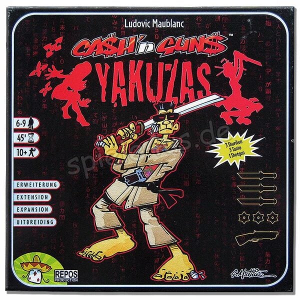 Bundle Cash und Guns Basisspiel mit Erw. Yakuzas