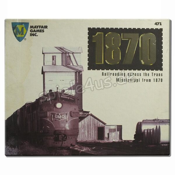 1870 Railroading across the Trans Mississippi from 1870 ENGLISCH