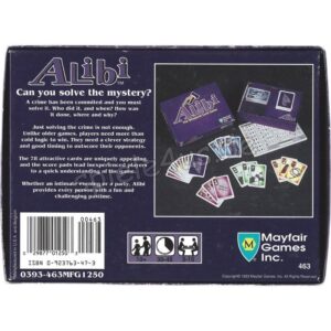 Alibi The Whodunit Card Game