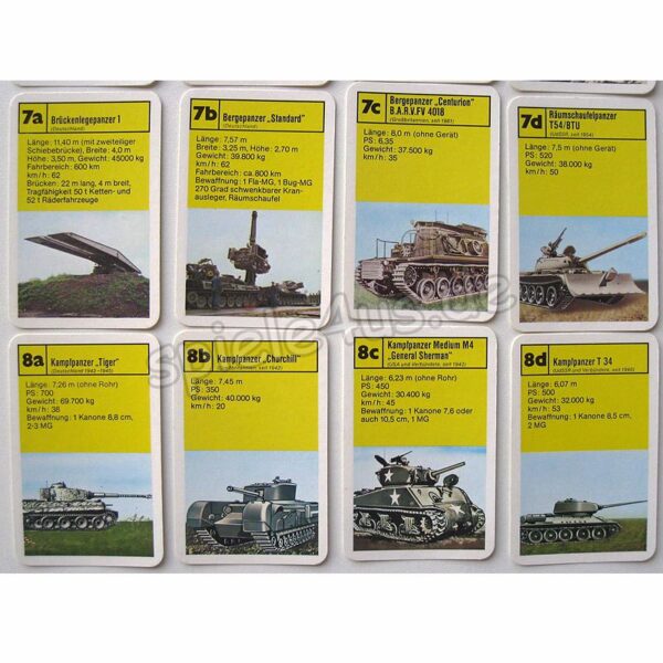 Panzer aus aller Welt Quartett 0256