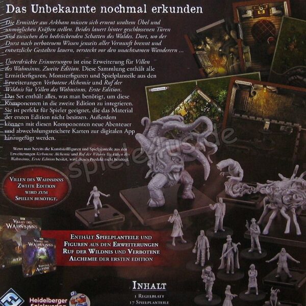 Villen des Wahnsinns 2. Ed. Unterdrückte Erinnerungen