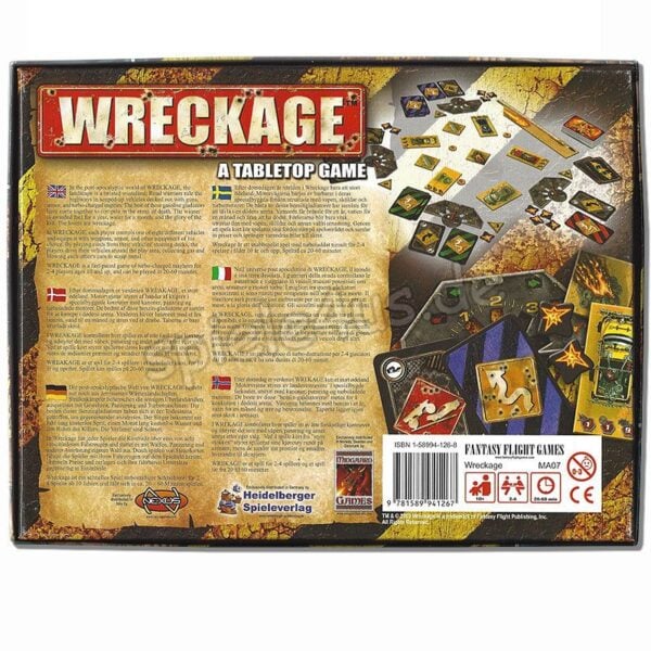 Wreckage A tabletop game