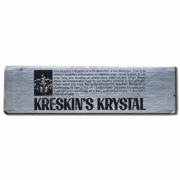 Kreskin’s Krystal 3M Brand Game