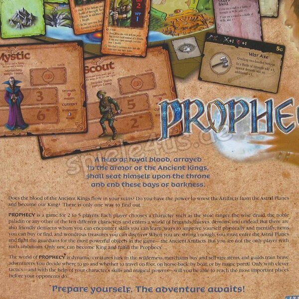 Prophecy ENGLISCH