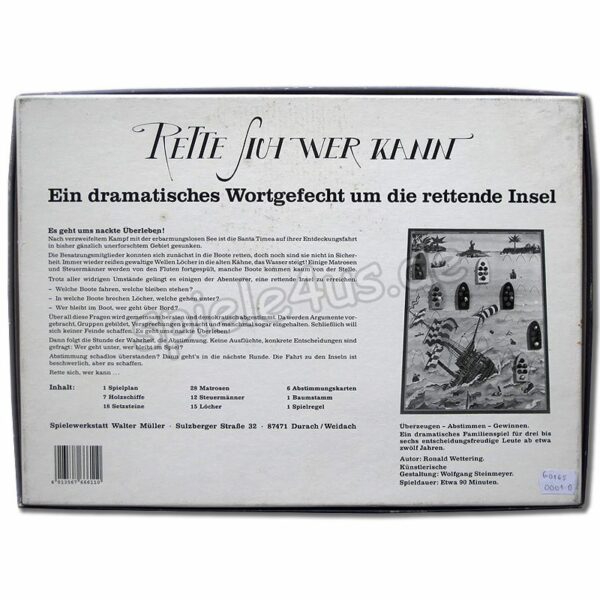 Rette sich wer kann Spielewerkstatt