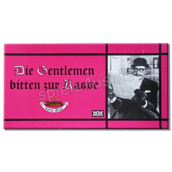 Die Gentlemen bitten zur Kasse