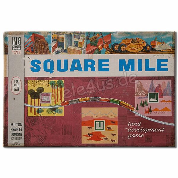 Square Mile Milton Bradley ENGLISCH