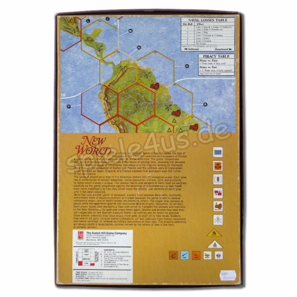 New World Avalon Hill 884 ENGLISCH