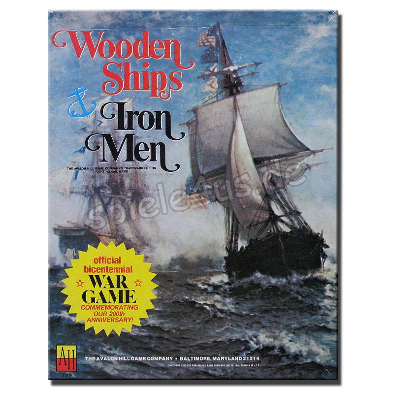 Wooden Ships and Iron Men Wargame