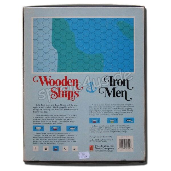 Wooden Ships and Iron Men Wargame