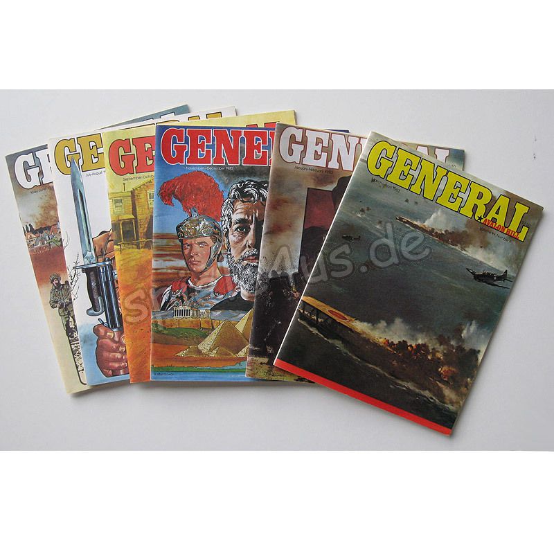 Avalon Hill General Magazin Volume 19 Nr. 1-6