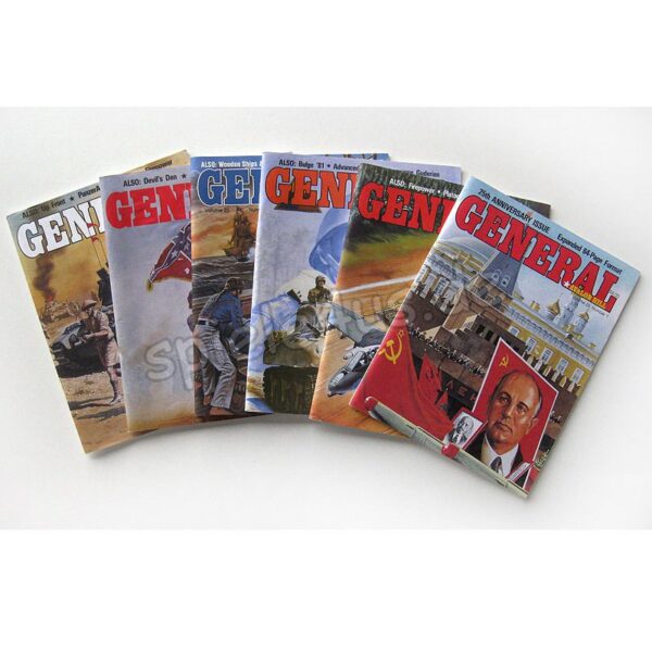 Avalon Hill General Magazin Volume 25 Nr. 1-6