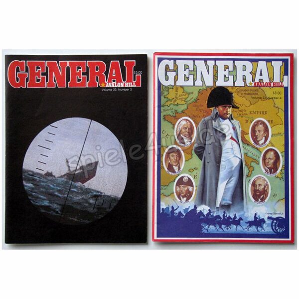 Avalon Hill General Magazin Volume 23 Nr. 1-6