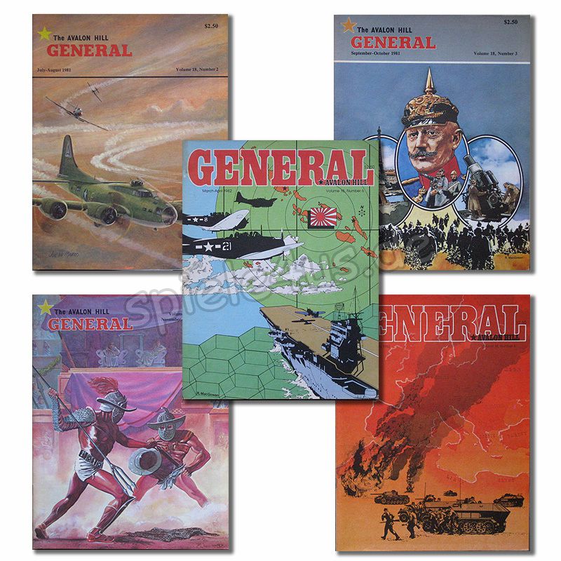 General Avalon Hill Volume 18 Number 2-6