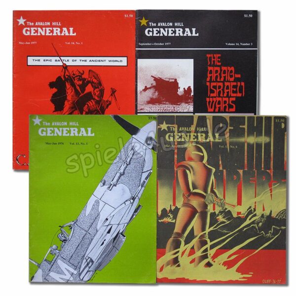 Avalon Hill General Volume 14/1,3 + 13/1,6