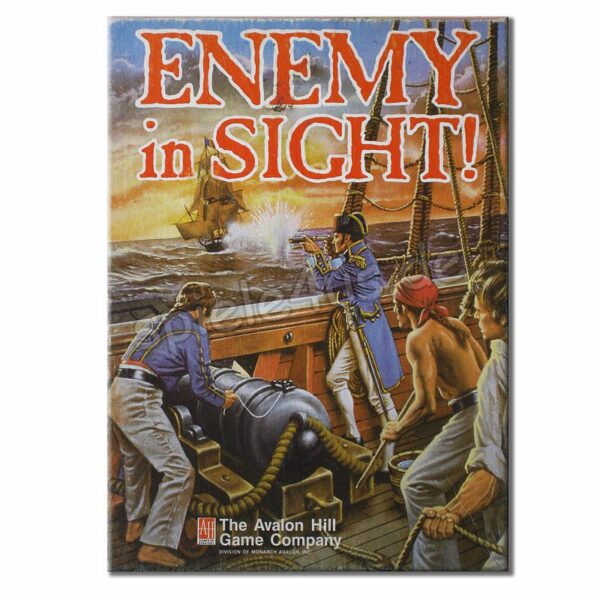 Enemy in Sight! Segelschiffkartenspiel