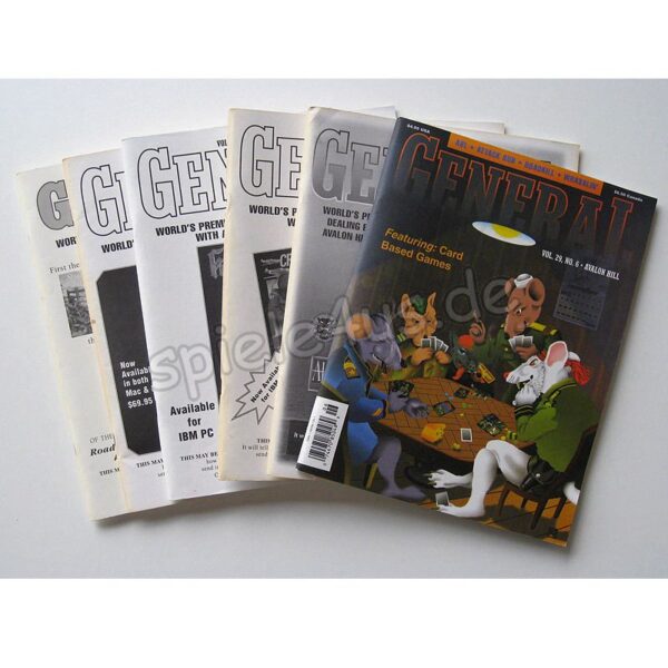 The Avalon Hill General Magazin Volume 29 Nr. 1-6