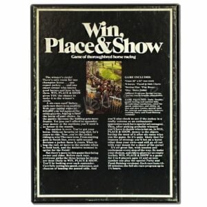 Win, Place & Show