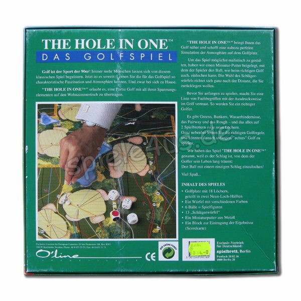 The Hole in One Das Golfspiel
