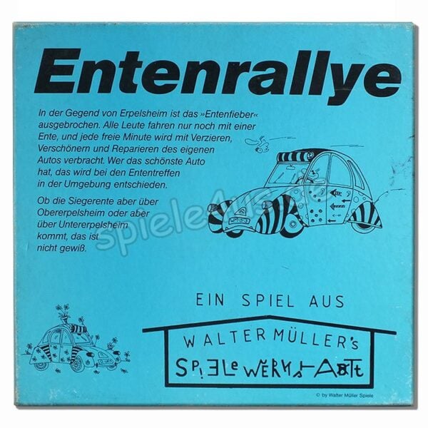 Entenrallye blaue Ausgabe