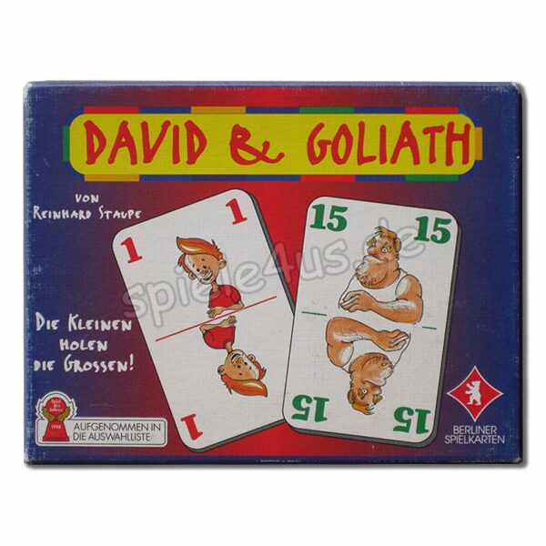 David und Goliath Kartenspiel