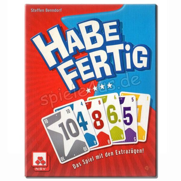 Habe fertig Kartenspiel