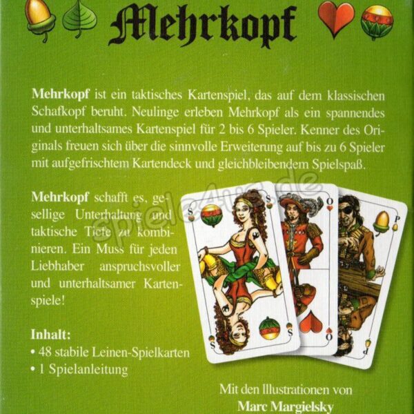 Mehrkopf Kartenspiel