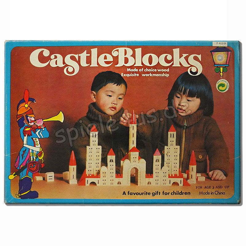 Castle Blocks Holzbaukasten
