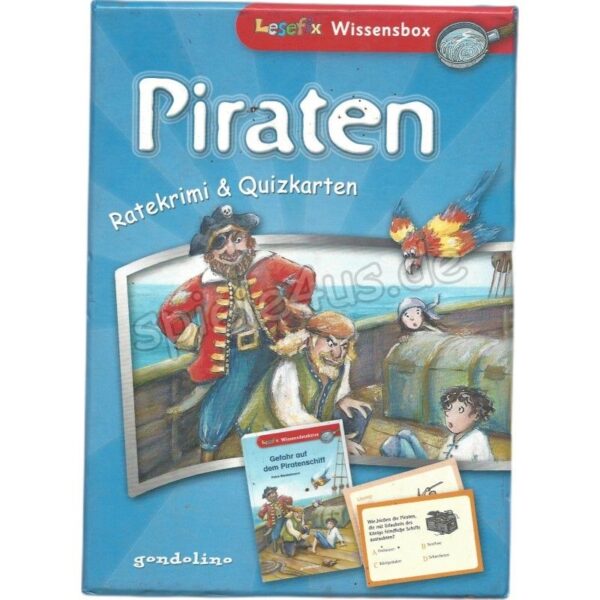 Piraten Ratekrimi + Quizkarten