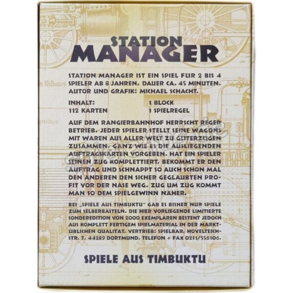 Station Manager Spiele aus Timbuktu