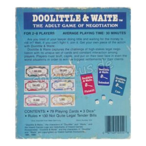 Doolittle & Waite The Adult Game of Negotiation