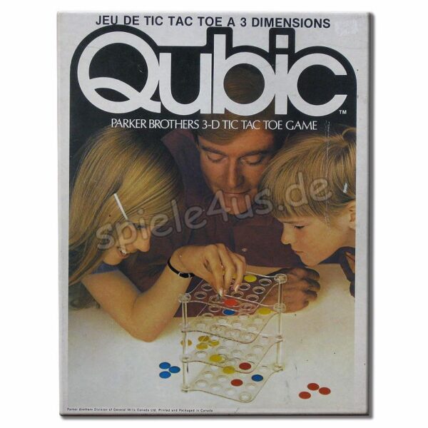 Qubic 3D Tic Tac Toe Game